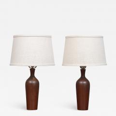 Scandinavian Modern Teak Table Lamps - 1470740