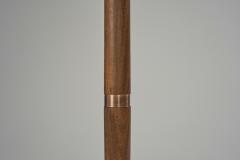 Scandinavian Modern Wood Floor Lamp with Tripod Base Scandinavia 1950s - 4568999