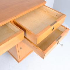 Scandinavian Modern Writing Desk in Birch Finland 1960s - 4717178