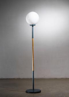 Scandinavian Modern bamboo floor lamp - 4317912