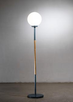 Scandinavian Modern bamboo floor lamp - 4317913