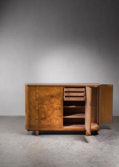 Scandinavian Modern birch serving cabinet - 2767058