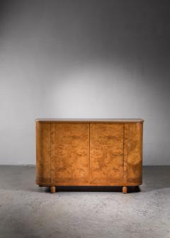 Scandinavian Modern birch serving cabinet - 2767059