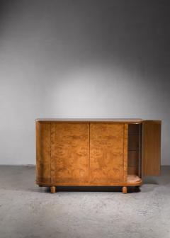 Scandinavian Modern birch serving cabinet - 2767060