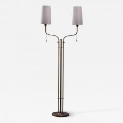 Scandinavian Modern brass floor lamp - 2766001