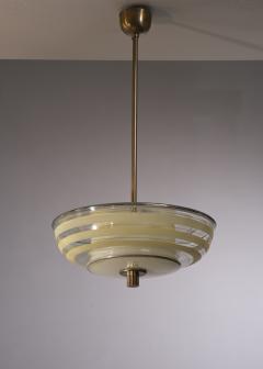 Scandinavian Modern glass pendant - 3061643