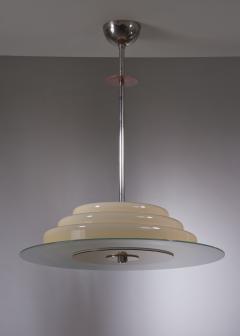 Scandinavian Modern glass pendant - 3295625