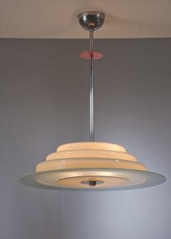 Scandinavian Modern glass pendant - 3295626