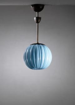 Scandinavian Modern glass pendant - 4643716