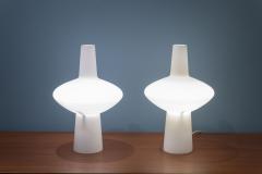 Scandinavian Opaque Glass Table Lamps - 3573177