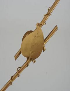 Scandinavian Pendant in Brass and Glass Swedish Modern - 3387027