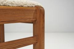 Scandinavian Pine Dining Chairs with Upholstered Seats Scandinavia 1990s - 3163694