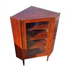 Scandinavian Rosewood Corner Cabinet - 2422269