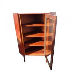 Scandinavian Rosewood Corner Cabinet - 2422270