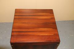 Scandinavian Rosewood Cube Bar Coffee Table - 1371758