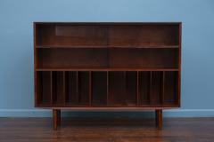 Scandinavian Rosewood Record or Book Shelf - 4445265