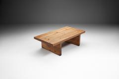 Scandinavian Solid Pine Coffee Table Scandinavia ca 1950s - 2486478