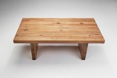 Scandinavian Solid Pine Coffee Table Scandinavia ca 1950s - 2486479