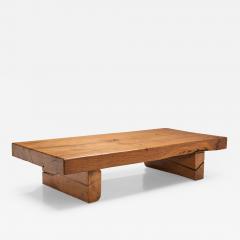 Scandinavian Solid Wood Coffee Table Scandinavia ca 1950s - 2200548