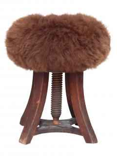 Scandinavian Swiveling Ottoman - 4613477