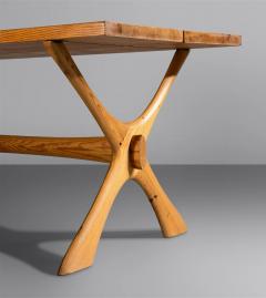 Scandinavian Table and Bench Set - 3121475