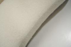 Scandinavian Three Seater Sofa Upholstered in Soft Wool Scandinavia ca 1950s - 3259746