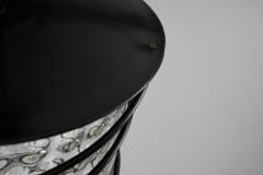 Scandinavian Tin and Glass Accent Ceiling Lamp Scandinavia 1920s - 3103598