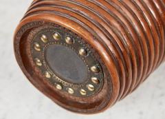 Scandinavian Willow Banded Barrel Flask - 4388308