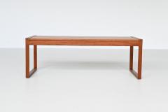 Scandinavian extendable coffee table in teak and white Denmark 1960 - 3790160