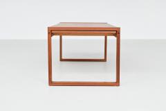 Scandinavian extendable coffee table in teak and white Denmark 1960 - 3790165