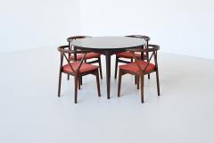 Scandinavian extendable oval shaped dining table rosewood Denmark 1960 - 4001599