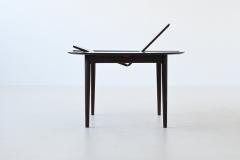 Scandinavian extendable oval shaped dining table rosewood Denmark 1960 - 4001601