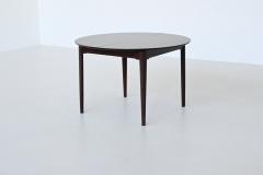 Scandinavian extendable oval shaped dining table rosewood Denmark 1960 - 4001606