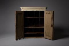 Scandinavian folk art cabinet - 4778975