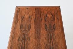 Scandinavian long shaped coffee table in rosewood Denmark 1960 - 3903579