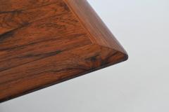 Scandinavian long shaped coffee table in rosewood Denmark 1960 - 3903581