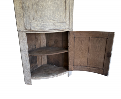 Scandinavian or French Provincial Corner Cupboard - 4696613