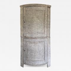Scandinavian or French Provincial Corner Cupboard - 4697435