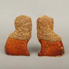 Scarce Pair of Rockingham Glazed Spaniels - 4533388