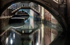 Scene of Venice on Aluminum - 4253620