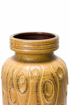 Scheurich West German Mid Century Incised Koralle Patterned Gold Glazed Cerami - 4671389