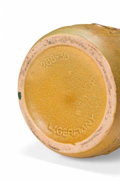 Scheurich West German Mid Century Incised Koralle Patterned Gold Glazed Cerami - 4671392