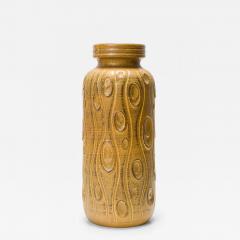 Scheurich West German Mid Century Incised Koralle Patterned Gold Glazed Cerami - 4716965