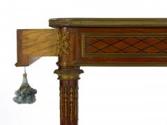 Schmit Cie French Louis XVI Style Antique Writing Table Desk Bureau Plat Schmit et Cie - 1083300