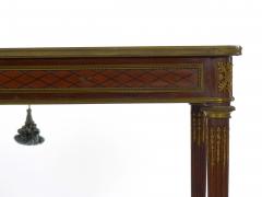 Schmit Cie French Louis XVI Style Antique Writing Table Desk Bureau Plat Schmit et Cie - 1083303