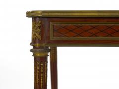 Schmit Cie French Louis XVI Style Antique Writing Table Desk Bureau Plat Schmit et Cie - 1083305