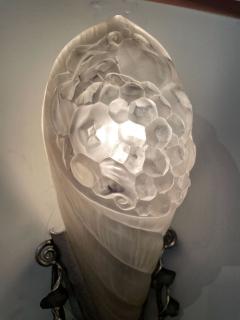 Schneider Art Deco Single Wall Sconce France - 3794320
