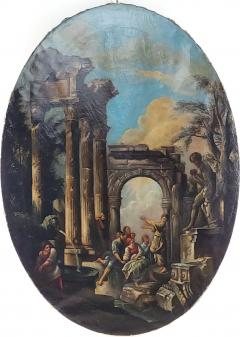 School of Rome Fantasy Painting Italy circa 1800 - 3543298