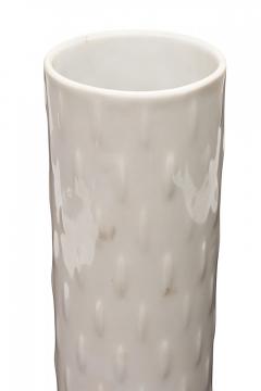 Schumann Artzberg Bavarian German Mid Century White Porcelain Raised Vertical Li - 4676062