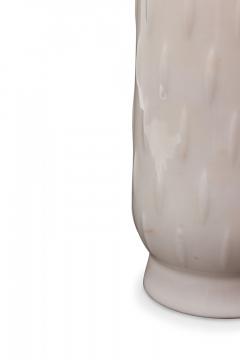 Schumann Artzberg Bavarian German Mid Century White Porcelain Raised Vertical Li - 4676064